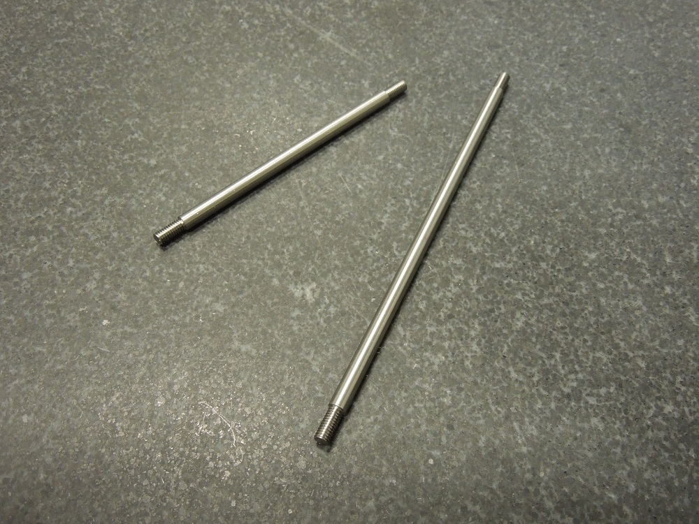 Titanium Steering Links for Gmade R1, Blue Monkey RC